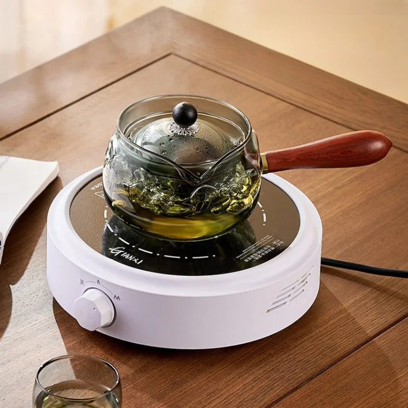 InfuRota Glass Teapot with Rotating Infuser