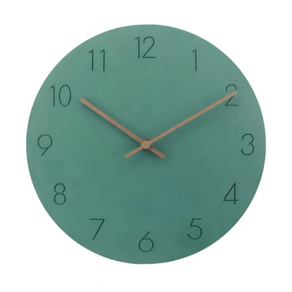 Minimalist Wooden Wall Clock