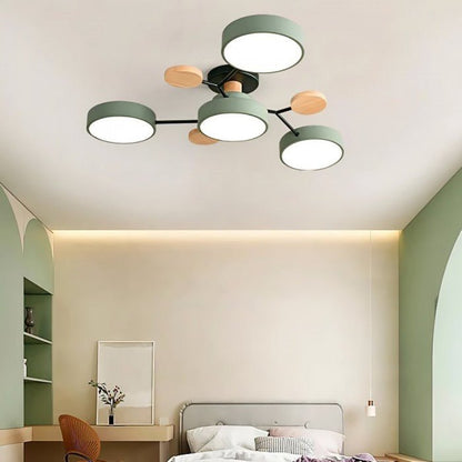Scandinavian Branched Ceiling Lamp